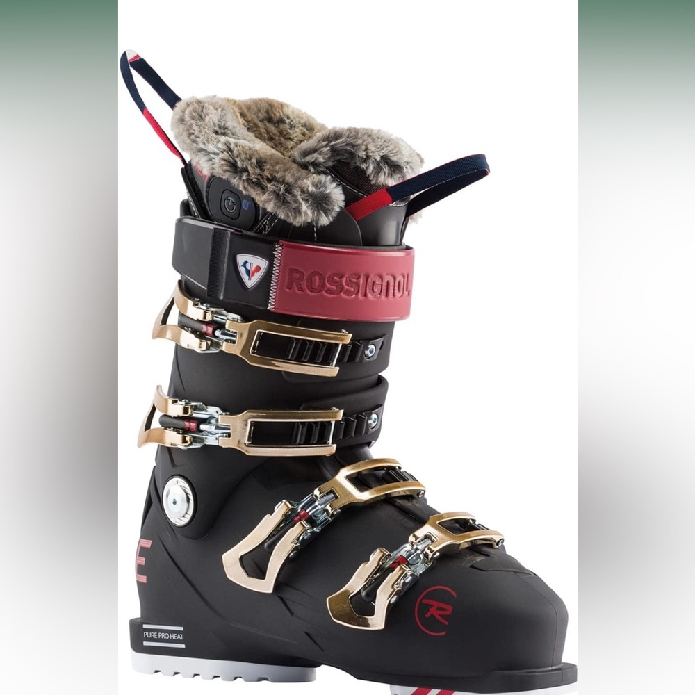 Rossignol Pure Pro Heat Womens Ski Boots Size: 7.5 (24.5): LIKE NEW!